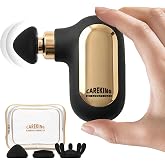 Mini Massage Gun Travel Size, Compact Handheld Massager for Pain Relief | Small muscle massager, FSA- HSA eligible for women men, for shoulder,neck,thigh use, quiet pocket massager for office, home