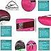 Hopsooken 5 Set Packing Cubes for Travel Large Suitcase Luggage Organizer Bags Travel Accessories Vacation 4 Cubes 1 Laundry Pouch Bag (Rose)