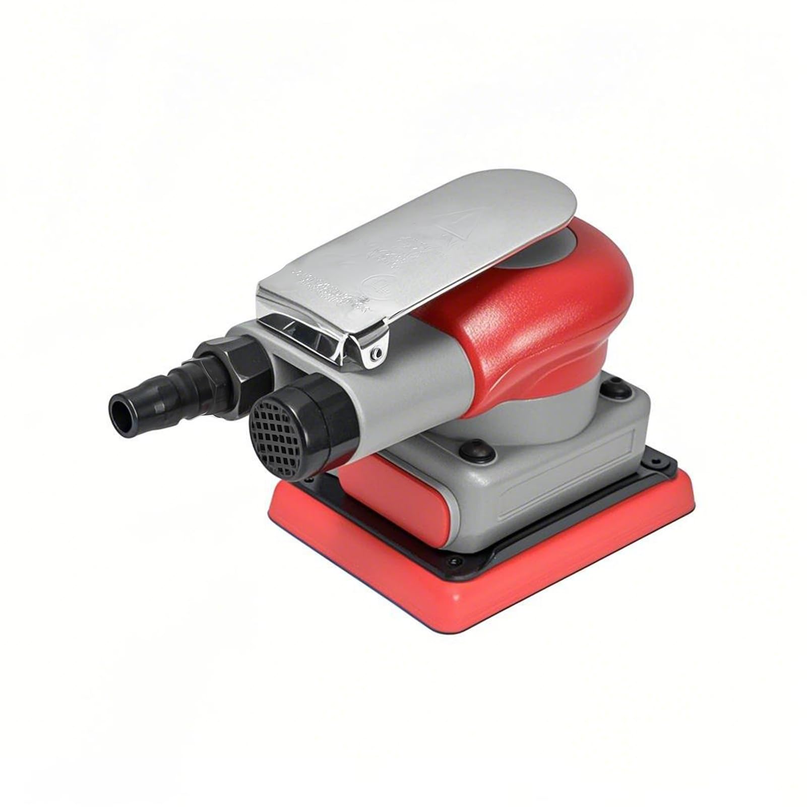 Photo 1 of BTER Air Orbital Sander, 10000rpm 75x100mm Square Pneumatic Palm Sander, Sanding/Grinding/Polishing Professional Alloy Steel Pneumatic Sander for Wood, Composites, Metal, Car Beauty