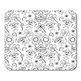 Semtomn Mouse Pad Rubber Mini 9.5" x 7.9" Rectangle