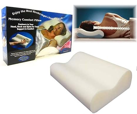 Mphonix Latex Contour Pillow Natural Latex Pillow Breathable