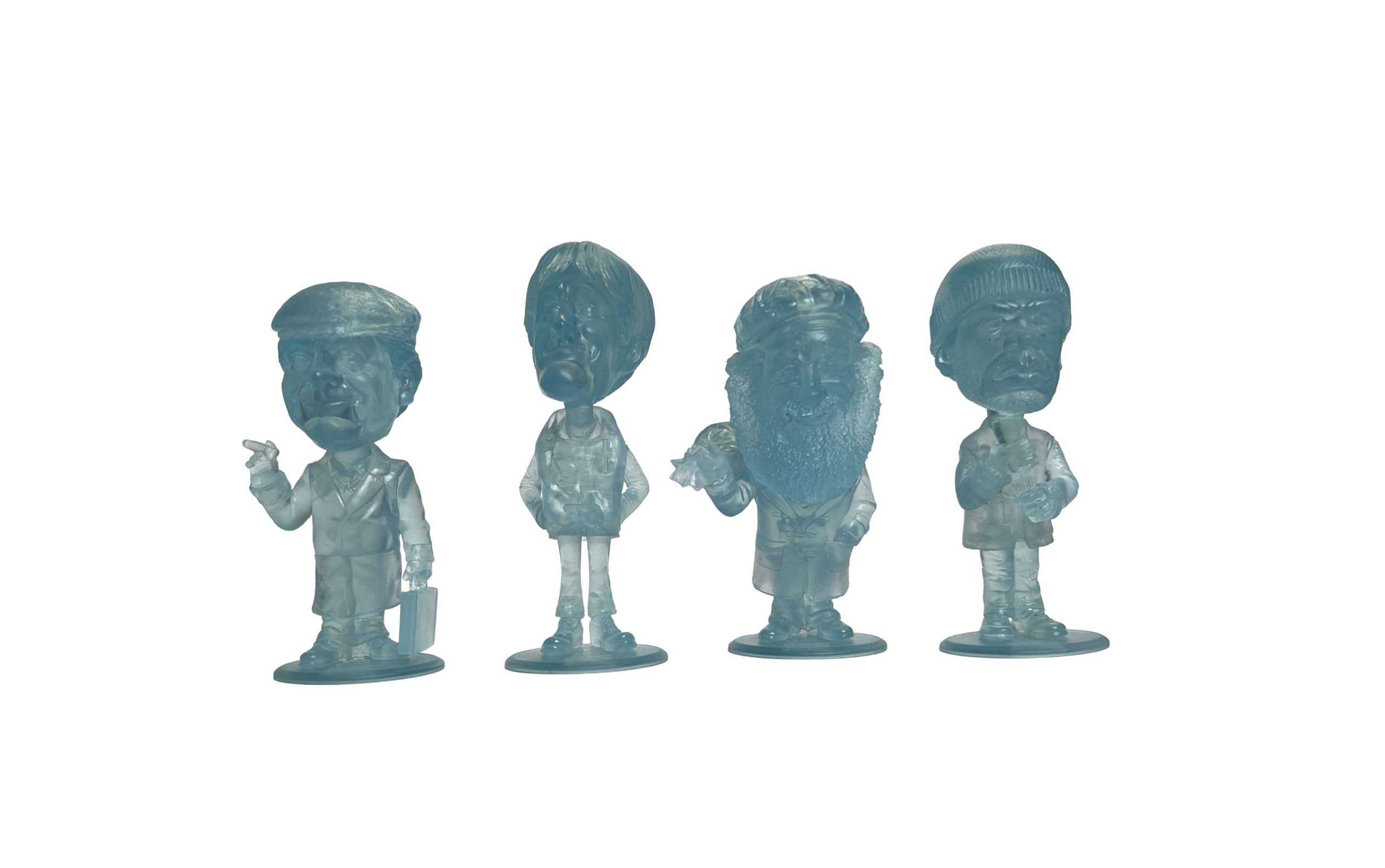 Sporting Profiles Only Fools and Horses Mini Bobblehead Figures – To Hull and Back Diamond Edition – Full Set of 4 Collectible Bobble Buddies in Gift Boxes
