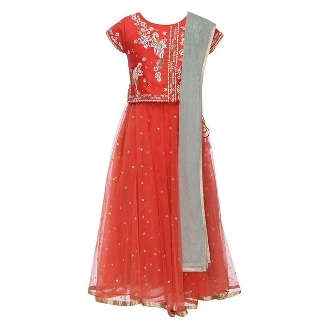 Girls' Regular Fit Salwar Suit Set