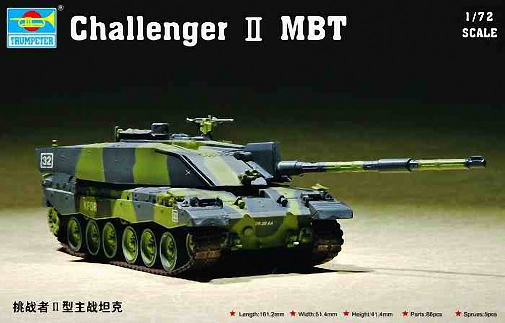 Trumpeter 1:72 - British Challenger 2