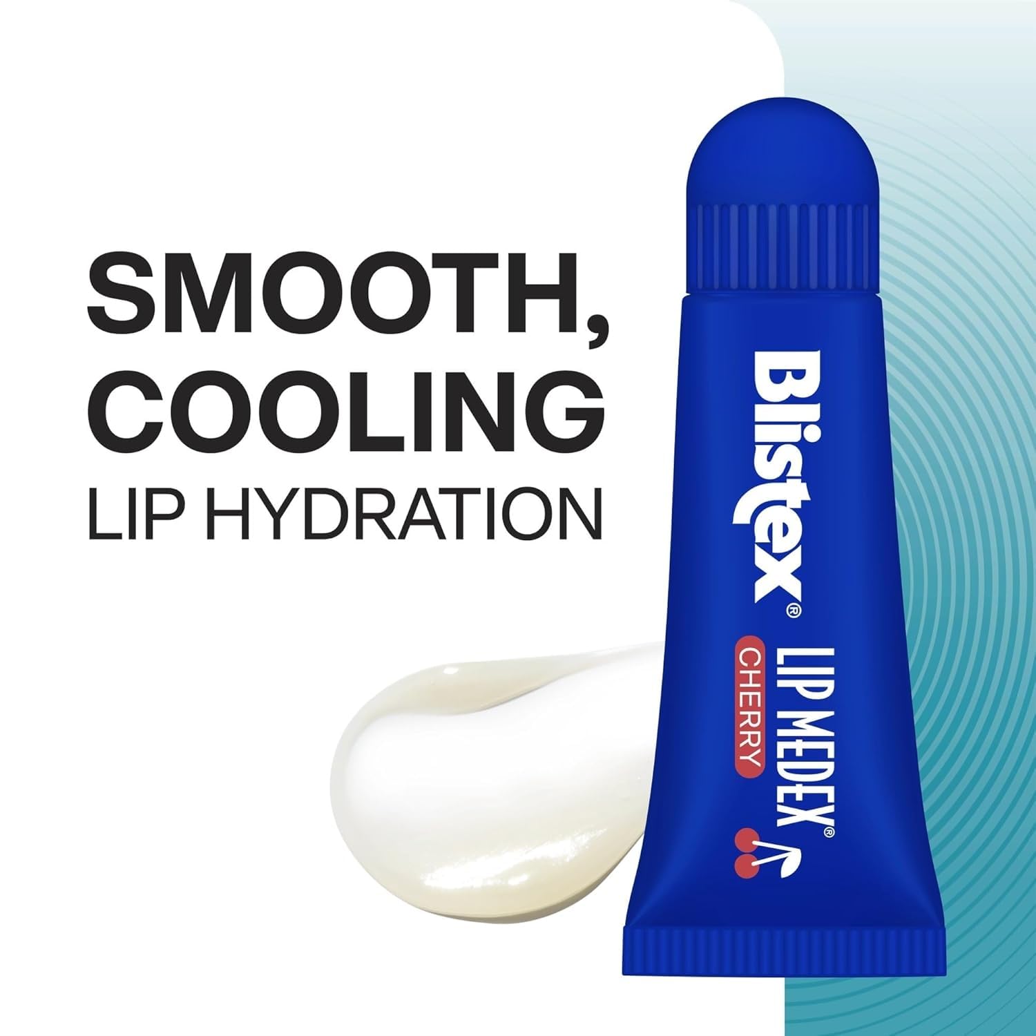Blistex Cherry Lip Medex, 2 Count, 0.35 oz Each, Advanced Hydration, Medicated Relief with Cooling, Soothes and Protects, Restores Healthy Moisture Balance to Lips, 1 Pack