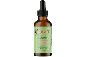 LUXMIEL Rosemary Oil for Hair Growth Organic, 100% Pure Organic Rosemary Mint Scalp & Hair Strengthening Oil for Eyebrow and Eyelash, Nourishes, Improves Blood Circulation 60ml - 2 Oz