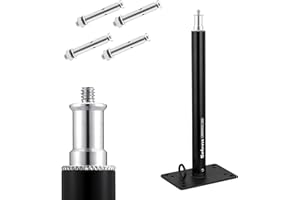 Selens Photography Photo Studio Video Wall Ceiling Mount Stand Overhead with 1/4" Thread for Video Camera Wall Mount