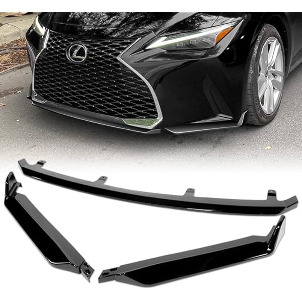 Amazon Com Driftx Performance 3 件式前保險桿邊緣套組適用於21 22 Lexus Is350 Is500 F Sport V 型分離器修剪保護擾流板 空氣鎮 下巴擴散器 未上漆霧面黑色 汽車 Amazon Com Driftx Performance 3 件式前保險桿邊緣套組適用於21 22 Lexus Is350 Is500 F Sport V 型分離器修剪保護擾流板 空氣鎮 下巴擴散器 未上漆霧面黑色 汽車