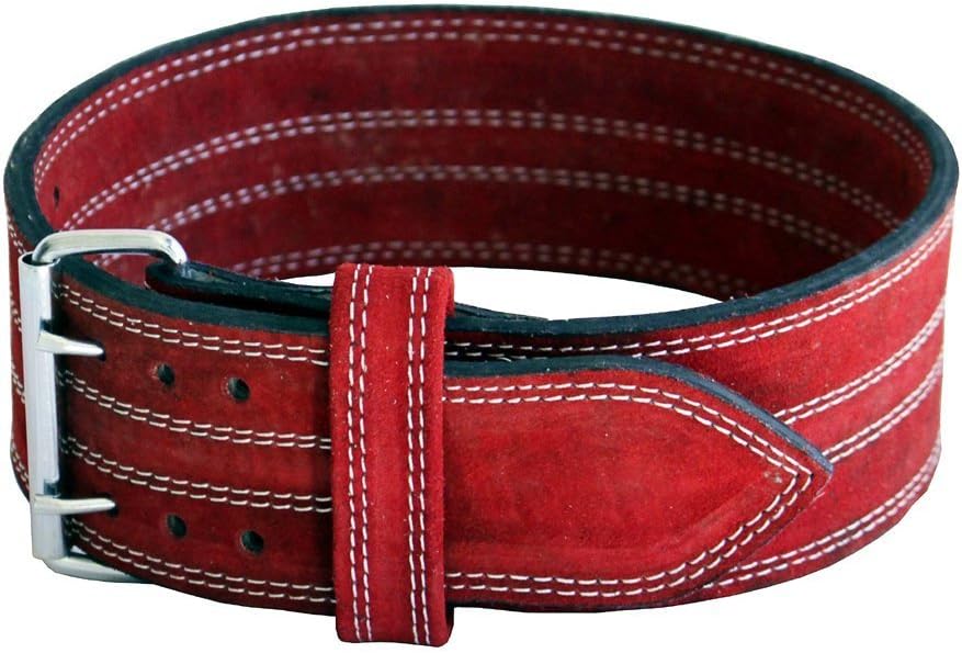 suede weightlifting belt
