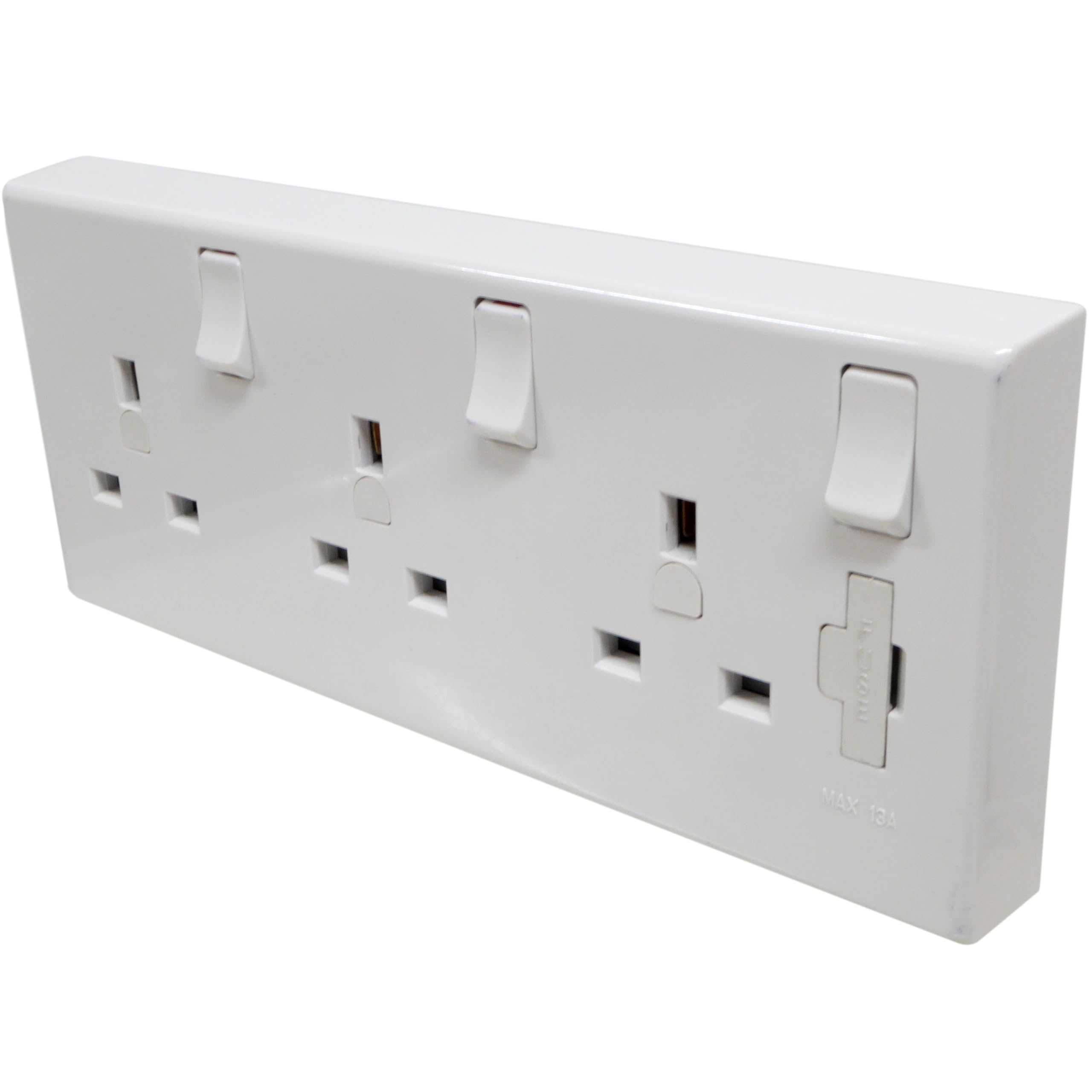 3 Gang Socket Converter from 1 or 2 Gang