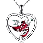 TIGER RIDER Alpaca/Guinea pigs/red bird/sloth/squirrel Sterling Silver Women's Necklace, Sister/Mother/Daughter Love Pendant Necklace for Mother, Alpaca Silver Jewelry Gift for Birthdays, Anniversaries, for Her