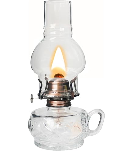 Amazon.com: High-Quality Cotton Wick Oil Lamp Adjustable Flame