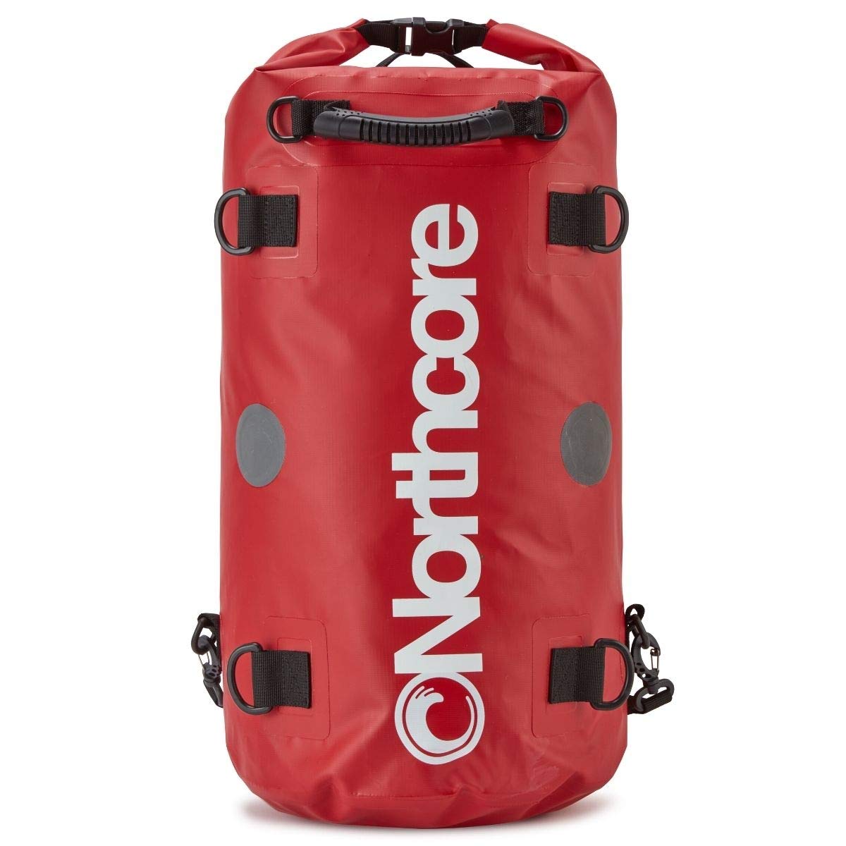 Northcore Surfing and Watersports Accessories - 40Ltr Dry Bag Back Pack - Red - Waterproof Sprayproof
