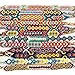 RIMOBUL Nepal Woven Friendship Bracelets - 12 pack