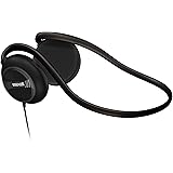Maxell 190316 Stereo Neck Bands, black,White