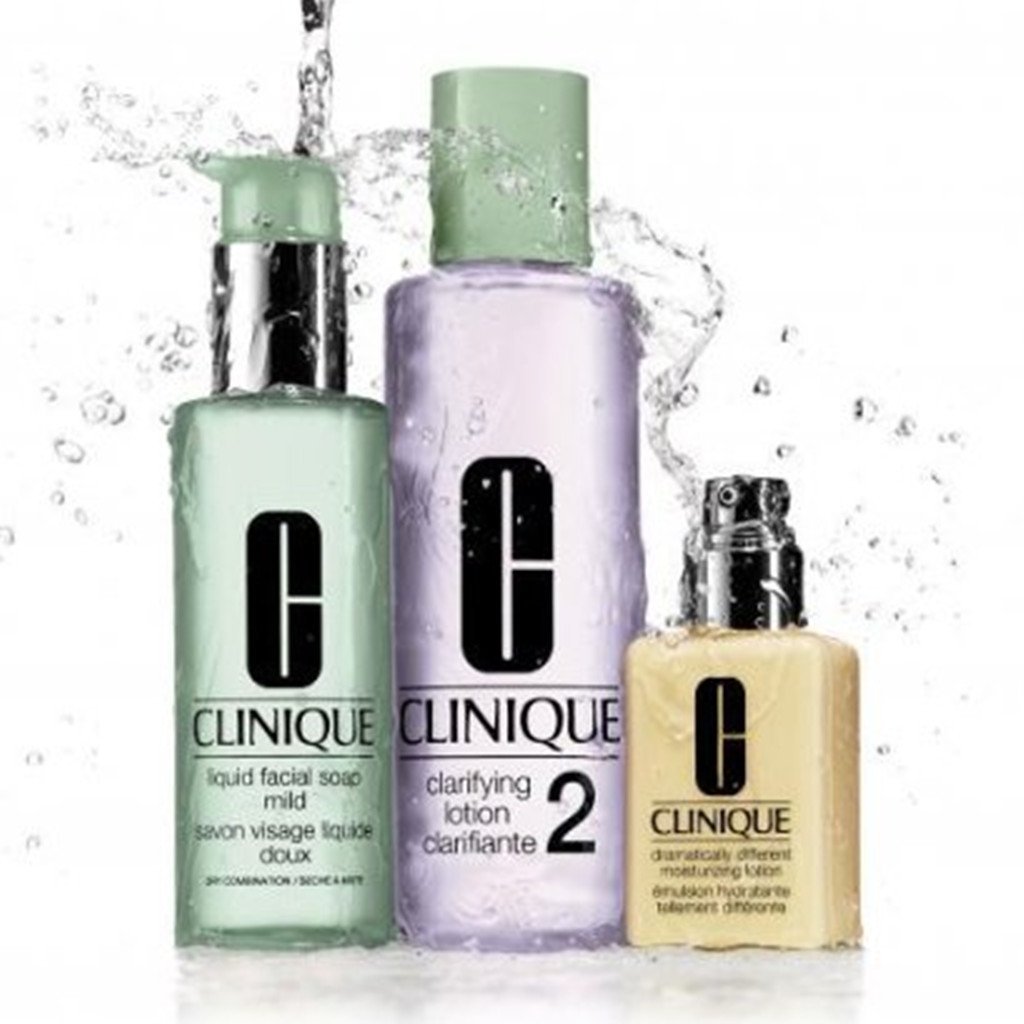 Clinique 3 Steps Travel Size Set for Very Dry to Dry