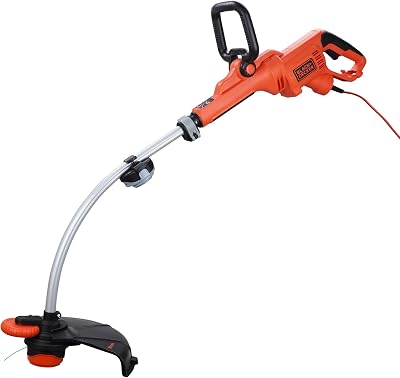 BLACK+DECKER 900W 35cm Electric Strimmer with Wheel Edge Guide GL9035-GB