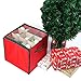 NICEXMAS Christmas Ornament Storage Box with 27 Compartments