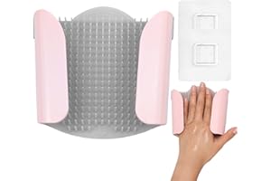 Hair Catcher Shower Wall - Detachable Adhesive Silicone | Hair Grabber for Shower Wall | for Living Room Kitchen Washroom Apa