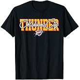 NBA - Oklahoma City Thunder Blockletter Script T-Shirt