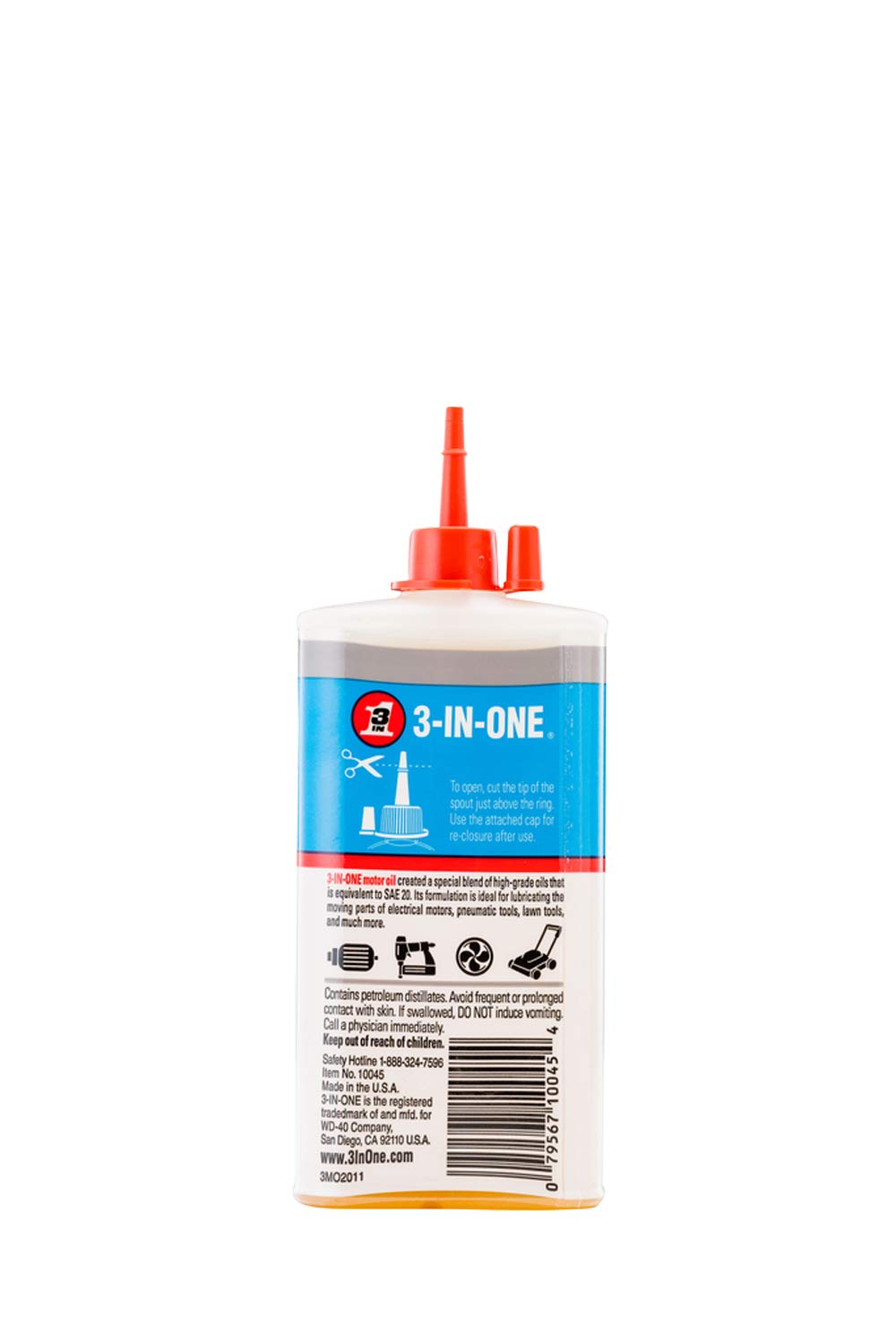 3-IN-ONE Motor Oil, 3 OZ [24-PACK]