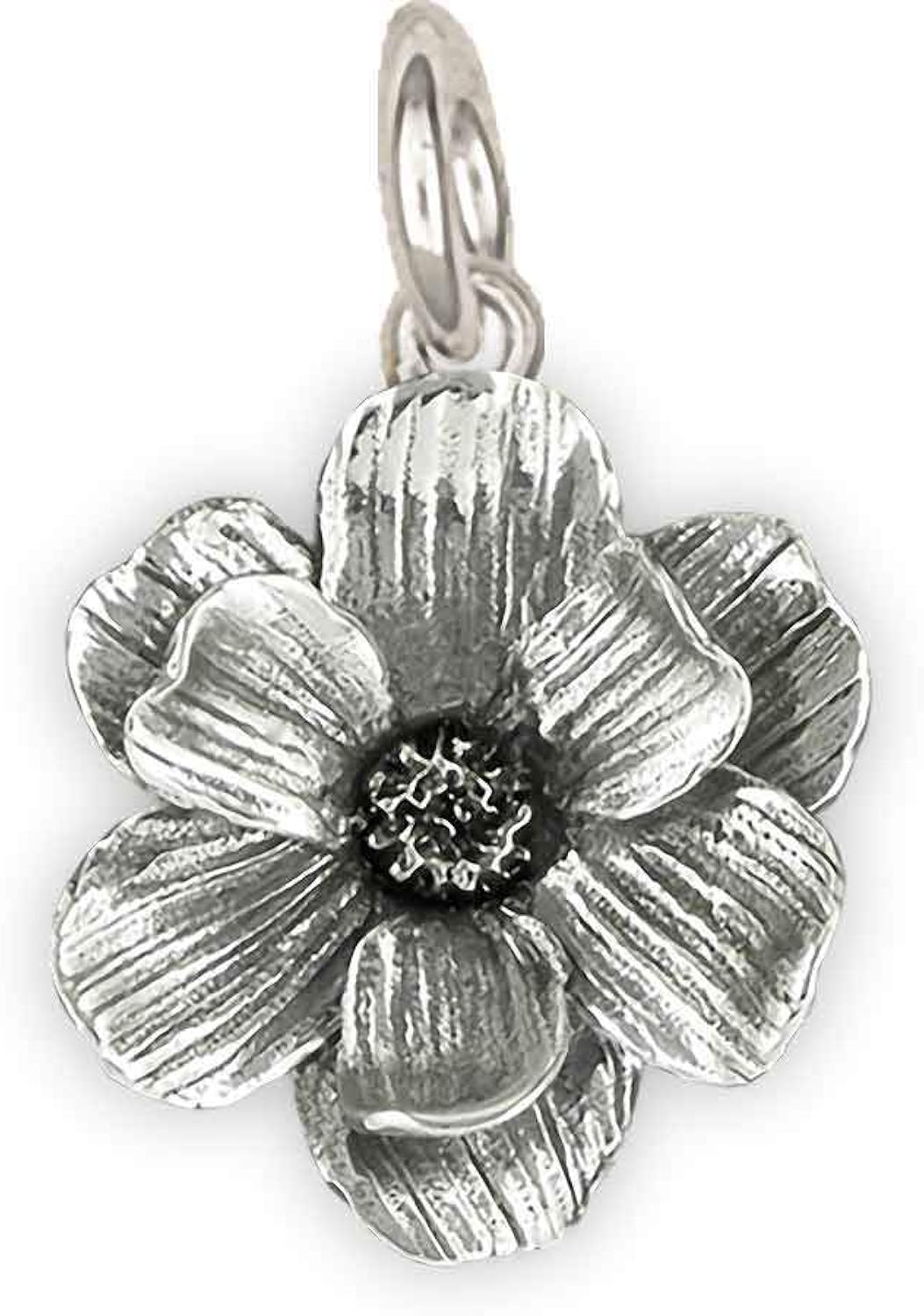 Magnolia Jewelry Sterling Silver Handmade Magnolia Charm