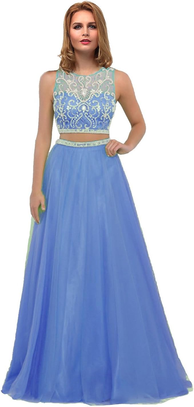 two piece party wear dresses