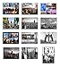 12 set New York NYC Souvenir Photo Picture Fridge Magnets 2 x 3 inch - Pack of 12