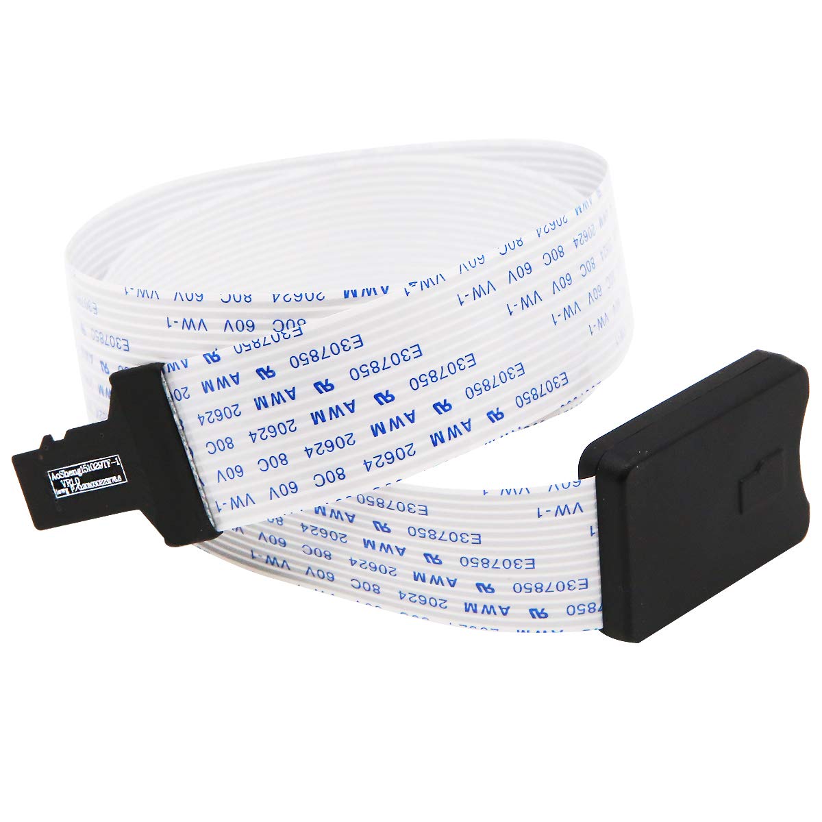 48CM SD Card Extension Cable Extender Adapter Flexible Cord Male to TF Flash Memory Card Kit