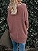 Womens Loose Fitting Henley Shirts Long Sleeve Button Down V Neck High Low Batwing Tops