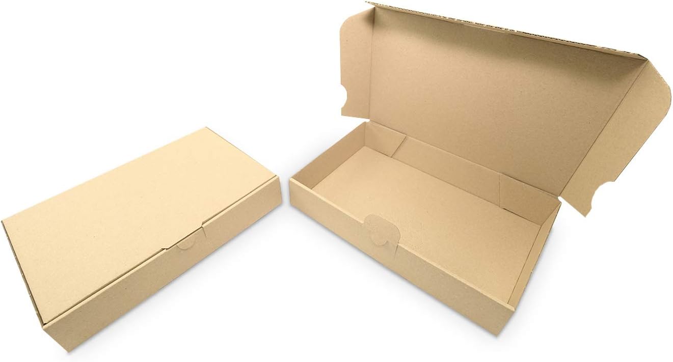 50 x Caja de cartón Maxibrief 240 x 160 x 45 mm Marrón ...