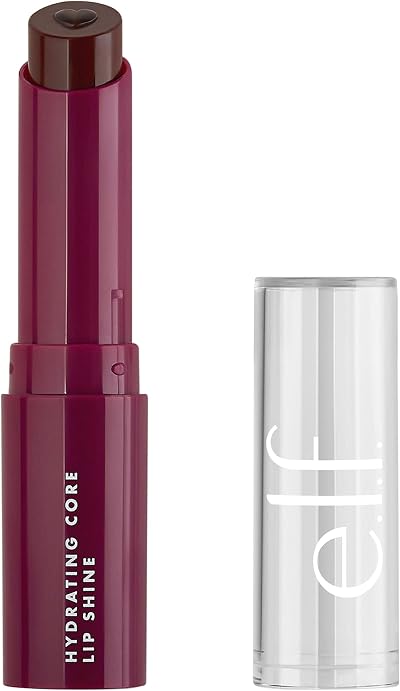 e.l.f. Hydrating Core Lip Shine Ecstatic Tinted Balm Vitamin E Nourishing 0.09