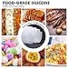 TABIGER Pack of 6 Reusable Non Stick Silicone Dehydrator Mesh Sheets 14