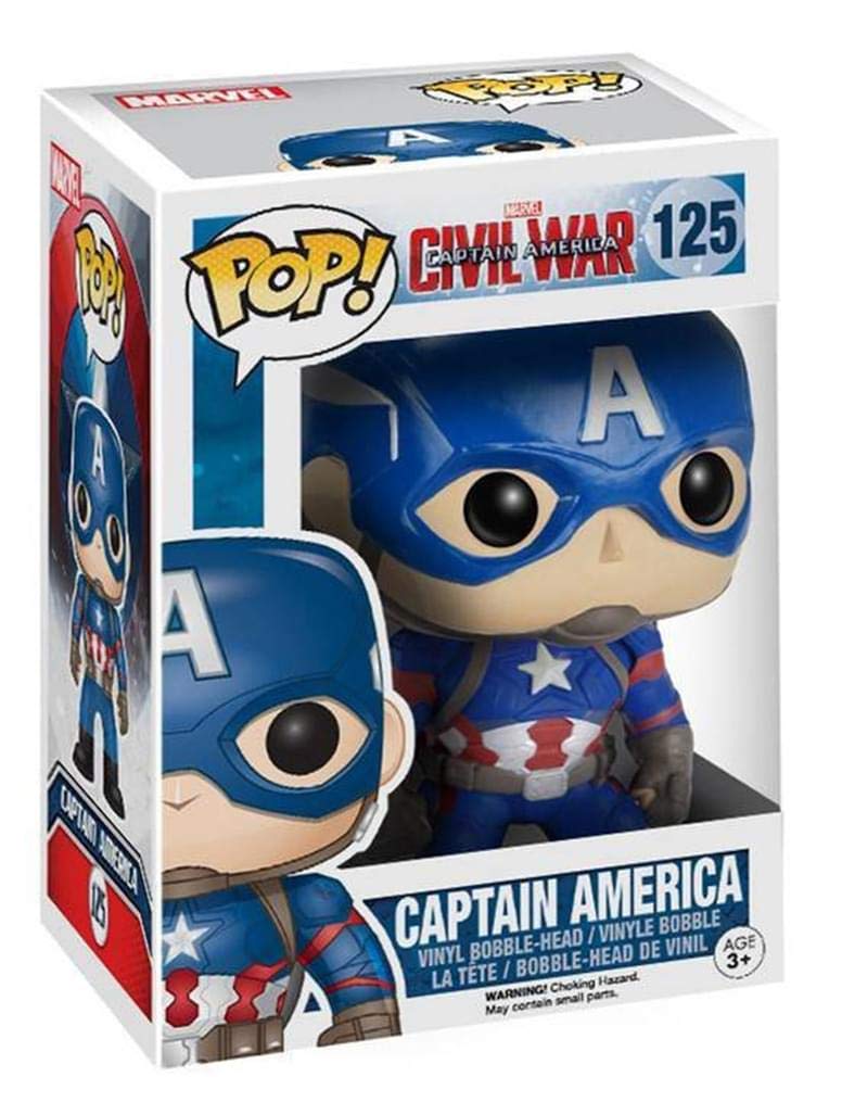 Underground Toys "POP! Bobble Marvel Captain America" Toy