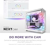 NZXT F360 RGB Core 360mm Single-Frame Fan Unit 3x120mm RGB Fans White view 9