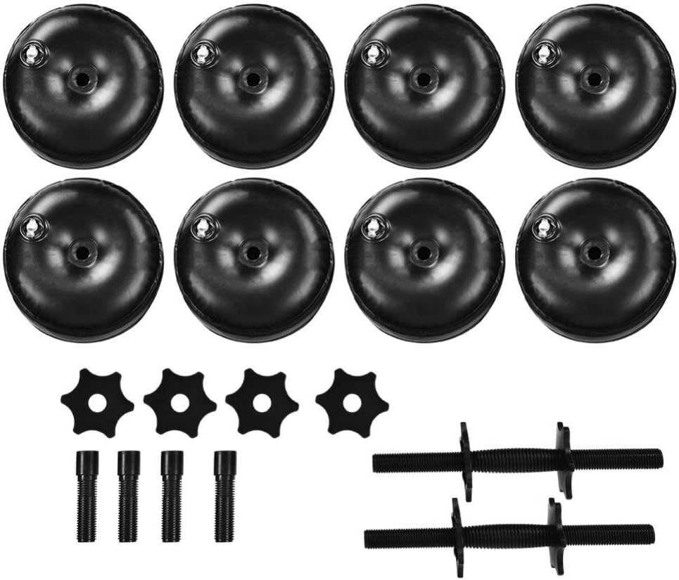 Adjustable Dumbbells Set, Keenso Weight Adjustable Hand Weights Set Bodybuilding Exercise Equipment Water Dumbbells Kit