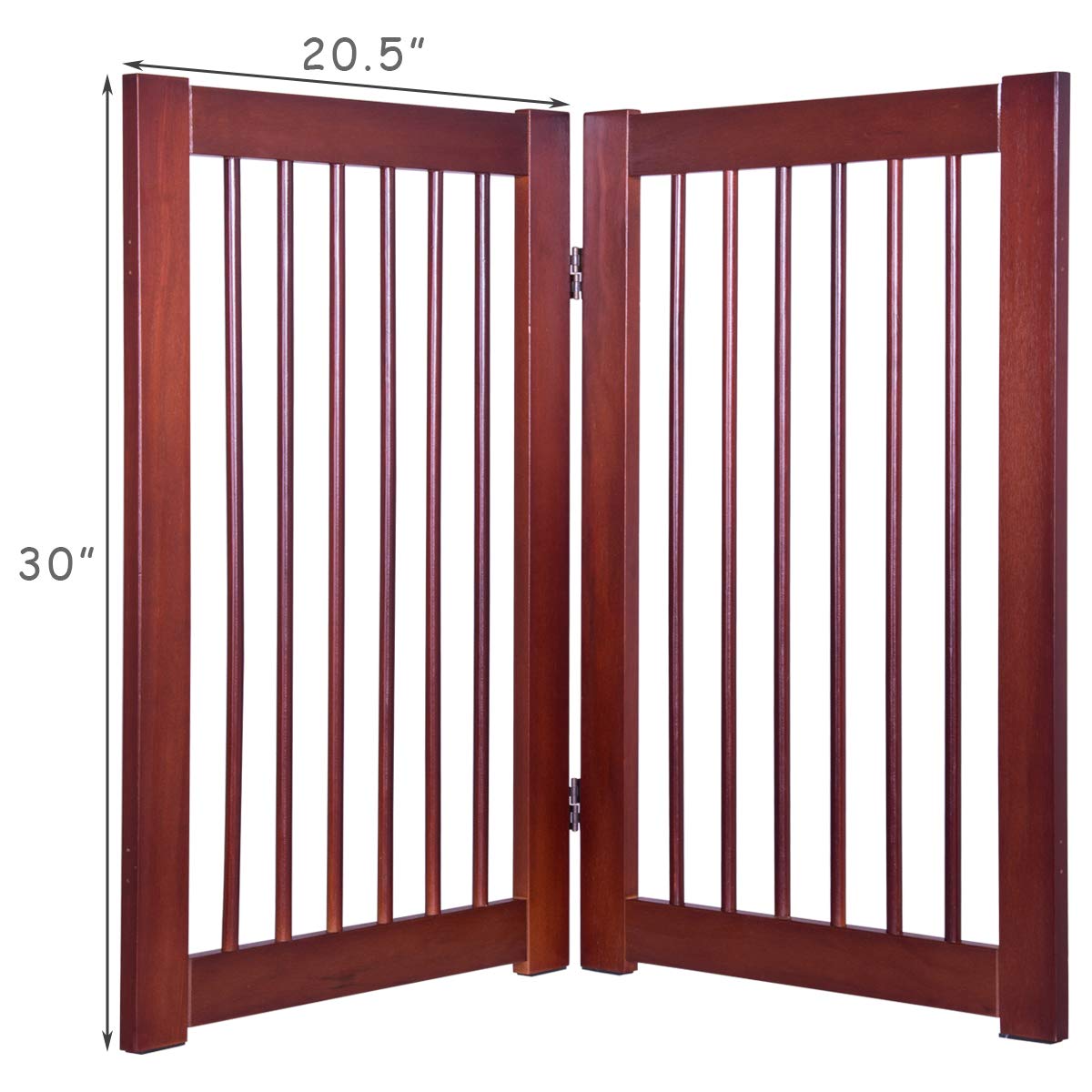 2 panel folding dog gate