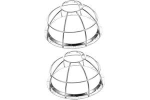 ELAYARD 2PCS Fire Sprinkler Head Guard Cage Explosion-Resistant Protective Cover for Detector Wire Guard
