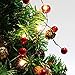 Difireo, Red Berry Garland 6.5FT 20, Pine Cone Lights