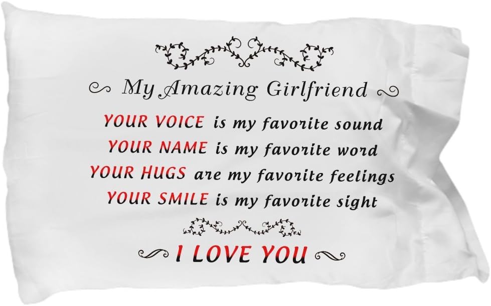 Amazon Com Girlfriend Gifts My Amazing Girlfriend Pillow Case