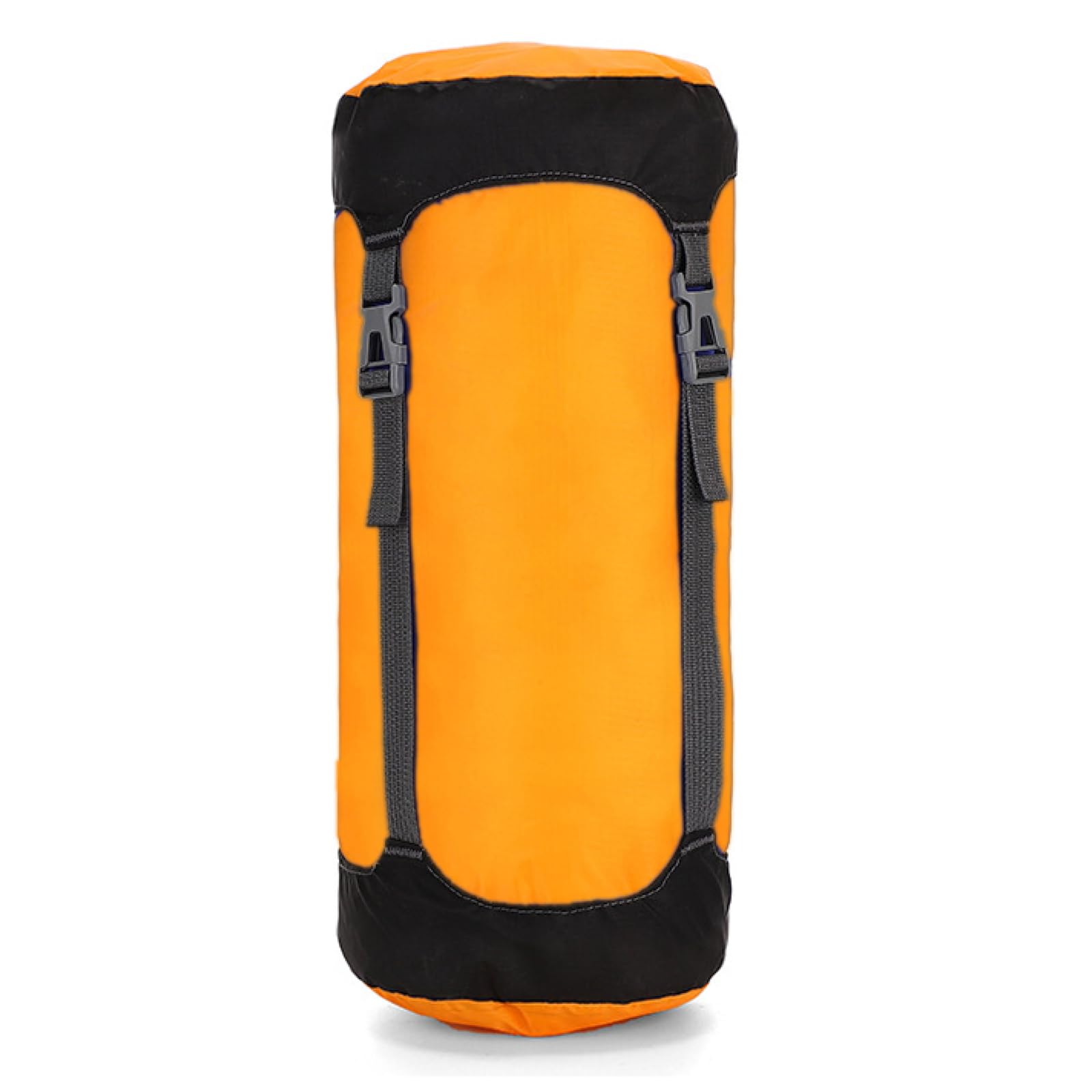 TRIWONDER Stuff Sack Sleeping Bag Compression Sack Compact Storage Bag Compression Bag for Outdoor Camping Backpacking Travelling (Orange, M)