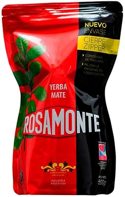 Mate Tee Rosamonte - 500g Zipper - wiederverschließbare Verpackung
