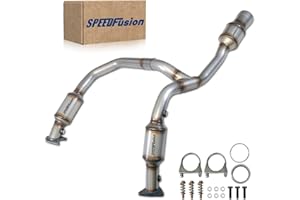 SPEEDFusion Catalytic Converter Compatible with 2014 2015 2016 2017 2018 Chevrolet Silverado 1500, GMC Sierra 1500 4.3/5.3L, 2015-2019 Tahoe 5.3L Catalytic Convertor 50497 (EPA Compliant)