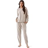 GYS 2 Piece Sets for Women Sweatsuit Lounge Set Matching Sweatshirt Sweatpants Fall Travel Outfits Tracksuit with Pockets