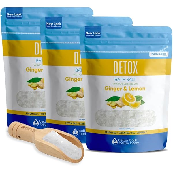 Amazon.com : Detox Bath Salt (3-Pack) 2-Lbs Each, 6-Lbs Total