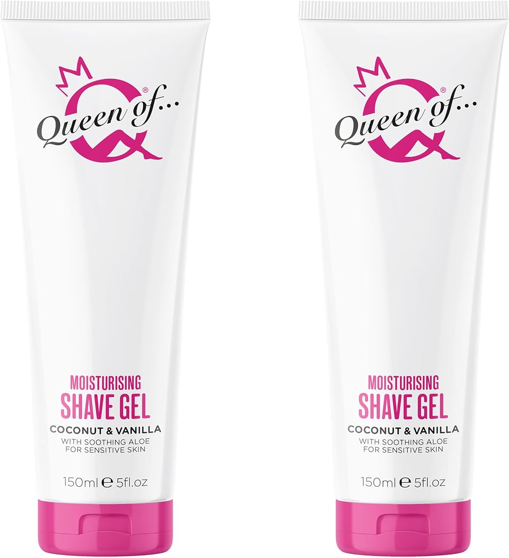 King of Shaves Queen of Ooh La La Coconut Vanilla Shaving Gel 2x150ml