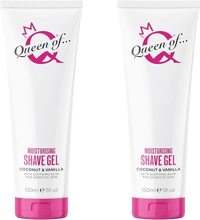 King of Shaves Queen of Ooh La La Coconut Vanilla Shaving Gel 2x150ml