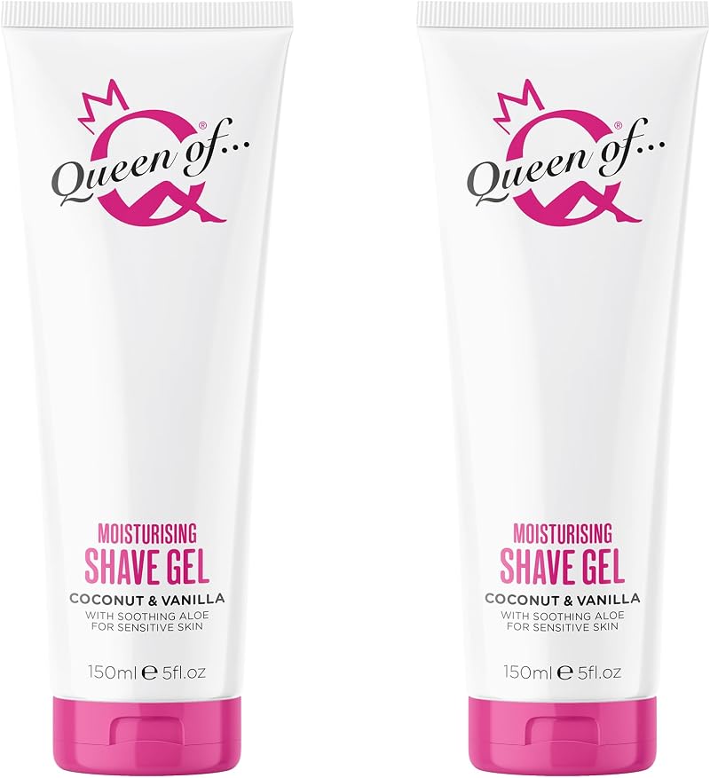 King of Shaves Queen of Ooh La La Coconut Vanilla Shaving Gel 2x150ml