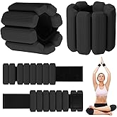 Wrist Weights, Adjustable Wrist Ankle Weights for Women and Men (1 lb Each), 2Pack Wearable Silicone Bracelets SuitableSuitable for Walking, Yoga, and Gym, Arm & Leg Workout, 2lb