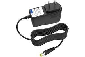 EAGLEGGO 9V AC Power Supply Adapter for Boss Katana-Mini Battery Powered Guitar Amplifier Replaces Boss PSA-120S Guitar Distortion Effects Pedal DS-1 RC-1 RC-3 TU-2 PSB-1U PSB1U Charger Cable Cord (6.5 ft)